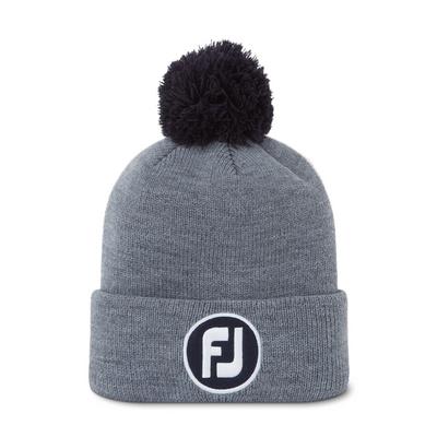 FootJoy FJ Solid Pom Pom Golf Beanie Hat - thumbnail image 3