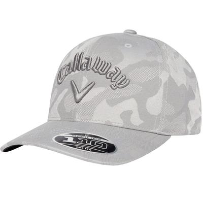 Callaway Jacquard Camo Golf Cap - Grey