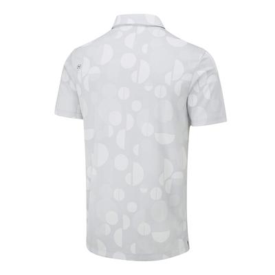 Ping Jay Golf Polo Shirt - Pearl Grey - thumbnail image 2