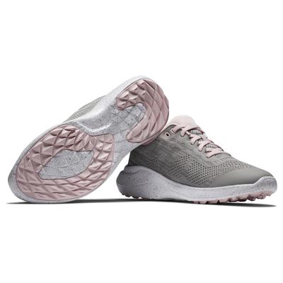 Footjoy Flex Women's Golf Shoe - Grey/White/Pink - thumbnail image 4