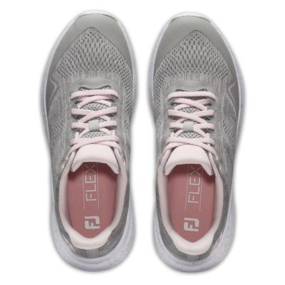 Footjoy Flex Women's Golf Shoe - Grey/White/Pink - thumbnail image 5