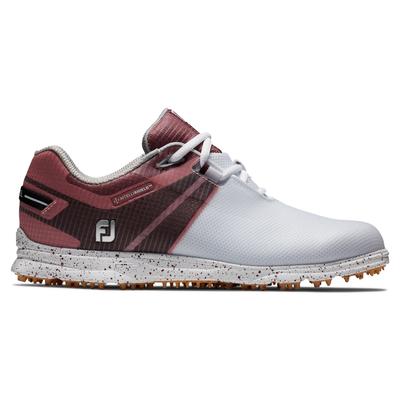 Footjoy Pro|SL Sport Womens Golf Shoes - White/Black/Burgundy - thumbnail image 1