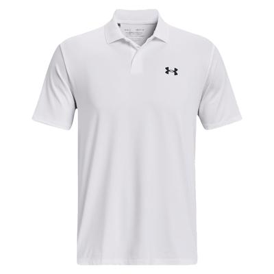 Under Armour Performance 3.0 Golf Polo Shirt - White - thumbnail image 2