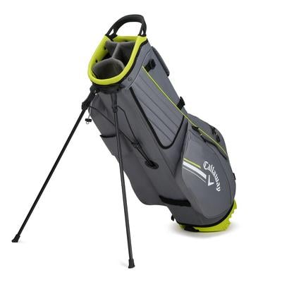 Callaway Golf Chev Dry Stand Bag - Charcoal/Flo Yellow - thumbnail image 3