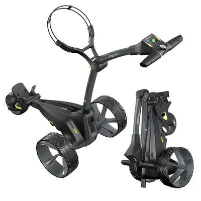 Motocaddy M3 GPS DHC Graphite Electric Golf Trolley 2024 - Standard Lithium