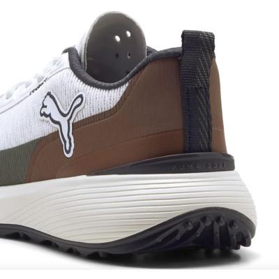 Puma Gruve Sport Golf Shoes - Puma White/Fudge/Dark Sage - thumbnail image 6