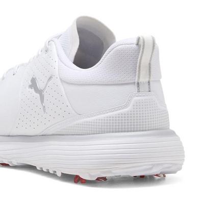 Puma Fusion Grip ST Golf Shoes -  Puma White/Puma Silver/Ash Grey - thumbnail image 6