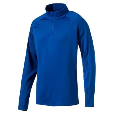 Puma Golf Men's 1/4 Zip Popover Top - Blue