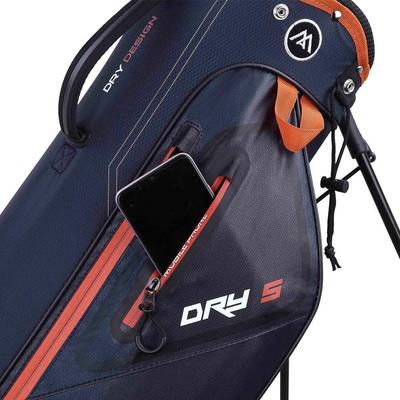 Big Max Dri-Lite Seven G Stand Bag - Steel Blue/Rust - thumbnail image 6
