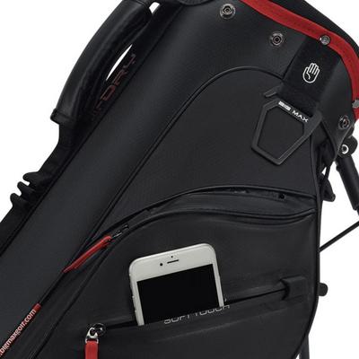 Big Max Aqua Seven H Waterproof Golf Stand Bag - Black/Red - thumbnail image 10