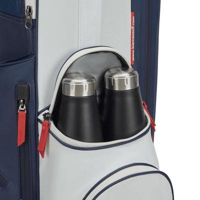 Big Max Aqua Seven H Waterproof Golf Stand Bag - Navy/White/Red - thumbnail image 9
