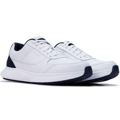 FootJoy Hampton Golf Shoes - White/Navy - thumbnail image 5