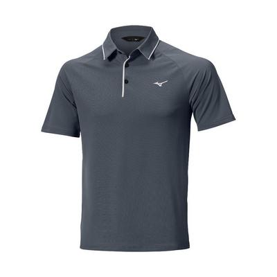 Mizuno Classic Pique Short Sleve Golf Polo Shirt - Lave Smoke