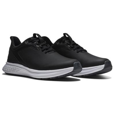FootJoy Pulse Golf Shoes - Black/Black/White - thumbnail image 6
