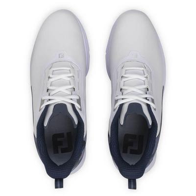 FootJoy Fuel Golf Shoes - White/Navy/Silver - thumbnail image 5