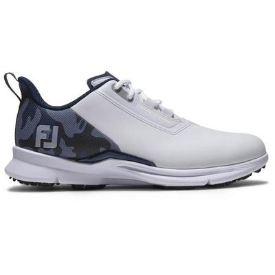 FootJoy Fuel Golf Shoes - White/Navy/Silver