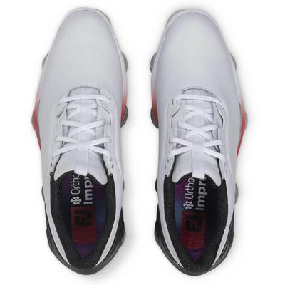 FootJoy Tour Alpha 2.0 Golf Shoes - White/Black/Red - thumbnail image 5