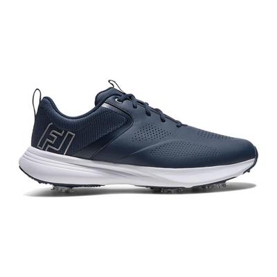 FootJoy Qualifier Golf Shoes - Navy/Blue/Silver