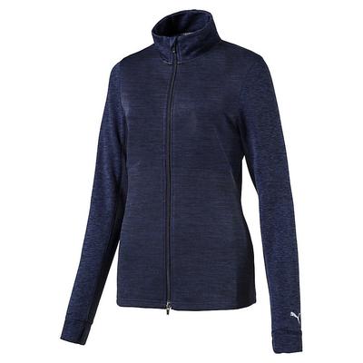 Puma Ladies Heather Full Zip Playing Top