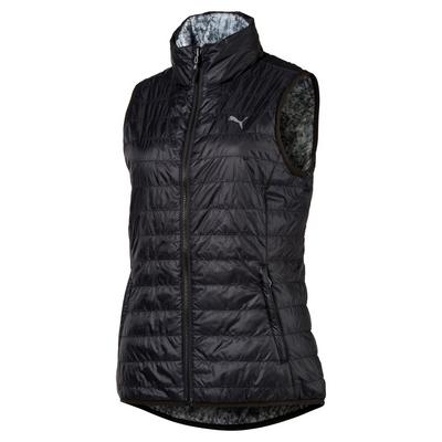 Puma Womens PWR WARM Reversible Vest - Black / Quarry