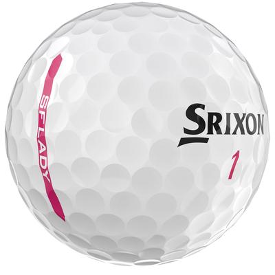 Srixon Ladies Soft Feel Golf Balls - White - thumbnail image 2