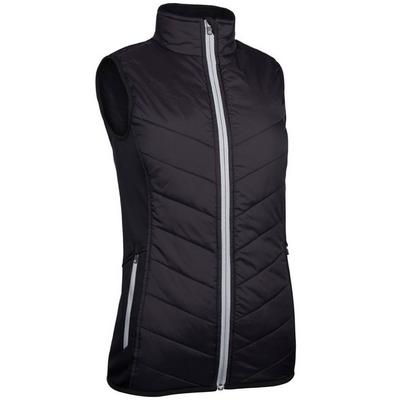 Sunderland Tania Ladies Padded Gilet - Black/Silver