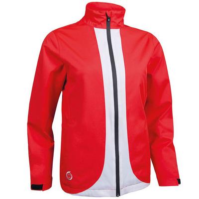 Sunderland Montana Ladies Jacket - Fire Red / White