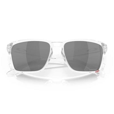 Oakley Sylas Sunglasses - Polished Clear w/Prizm Black Lens - thumbnail image 7