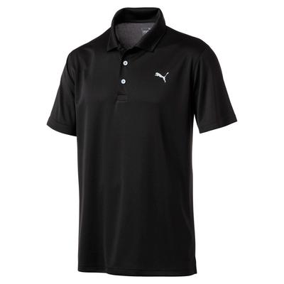 Puma Rotation Solid Golf Polo - Black