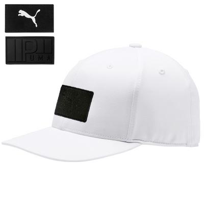 Puma Utility Patch 110 Boy's Golf Cap - Bright White