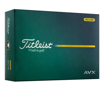 Titleist AVX High Optic Yellow Golf Balls