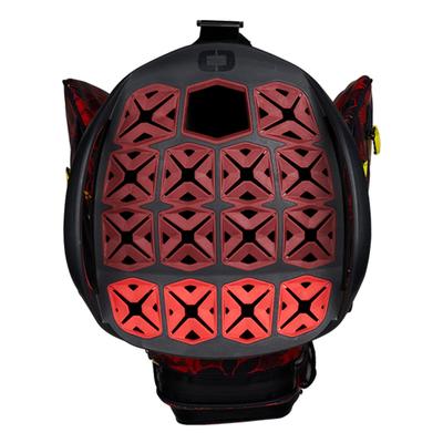 Ogio All Elements Silencer Golf Cart Bag - Red Flower Party - thumbnail image 5