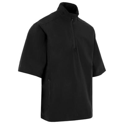 ProQuip Aqualite Half Sleeve Waterproof Golf Jacket - Black - thumbnail image 2