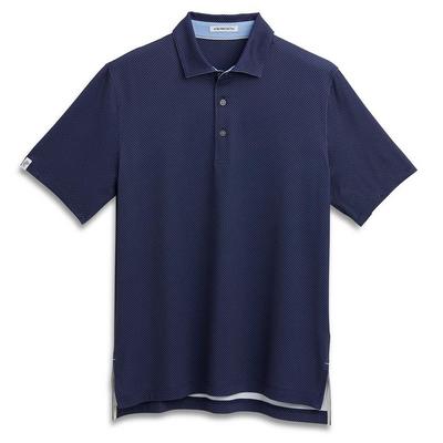 Ashworth Micro Dot Golf Polo - Driver Navy