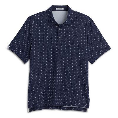 Ashworth Signature Golfman Golf Polo - Driver Navy - thumbnail image 1