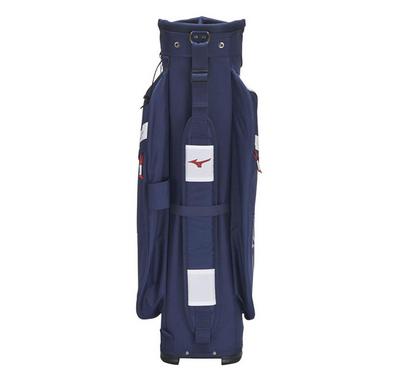 Mizuno BR-D3 Golf Cart Bag - Navy/Red - thumbnail image 3