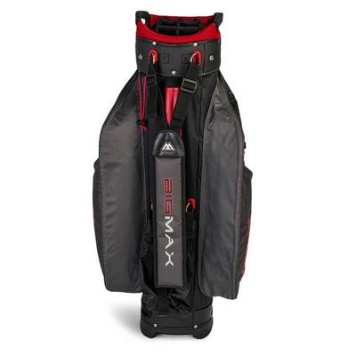 Big Max Aqua Sport 3 Waterproof Golf Cart Bag - Charcoal/Black/Red - thumbnail image 3