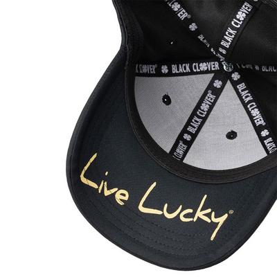Black Clover Premium Clover Cap - Black/Gold - thumbnail image 5