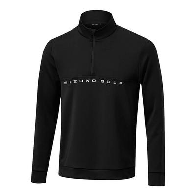 Mizuno Trace 1/4 Zip Golf Midlayer - Black