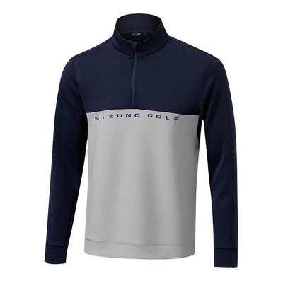 Mizuno Trace 1/4 Zip Golf Midlayer - Grey