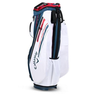 Callaway Chev 14 Plus Golf Cart Bag - Navy/White/Red - thumbnail image 2