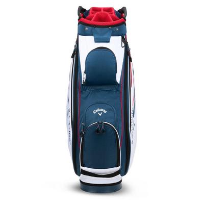 Callaway Chev 14 Plus Golf Cart Bag - Navy/White/Red - thumbnail image 3