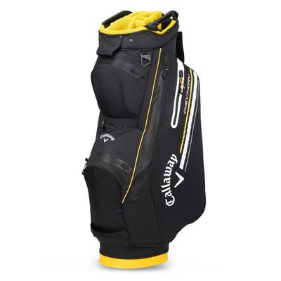 Callaway Chev Dry 14 Waterproof Golf Cart Bag - Black/Golden Rod - thumbnail image 1