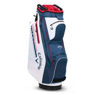 Callaway Chev Dry 14 Waterproof Golf Cart Bag - Navy/White/Red - thumbnail image 3