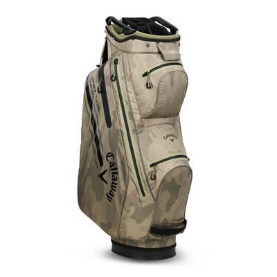 Callaway Chev Dry 14 Waterproof Golf Cart Bag - Olive Camo - thumbnail image 2