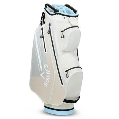 Callaway Chev Dry 14 Waterproof Golf Cart Bag - Silver/Glacier - thumbnail image 2