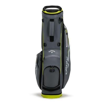 Callaway Chev Golf Stand Bag - Charcoal/Flo Yellow - thumbnail image 2