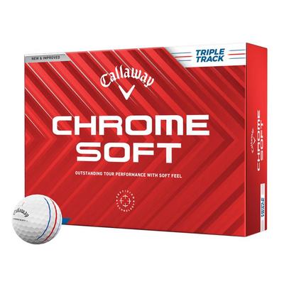 Callaway Chrome Soft Triple Track Golf Balls