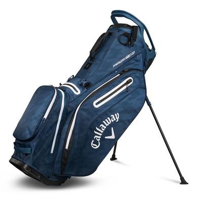 Callaway Fairway 14 HD Waterproof Golf Stand Bag - Navy Houndstooth - thumbnail image 1