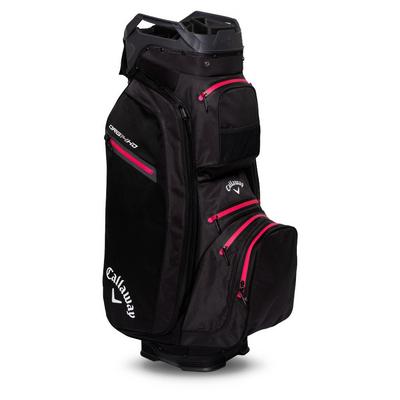 Callaway Org 14 HD Waterproof Golf Cart Bag - Black/Charcoal/Pink - thumbnail image 2